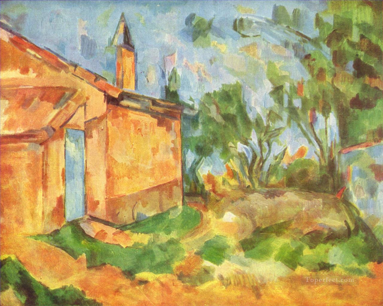 Paisaje de Jourdan Cottage Paul Cézanne Pintura al óleo